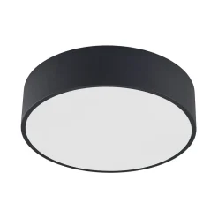 Arcchio LED-loftlampe Noabelle, Ø 40 cm, sort, metal