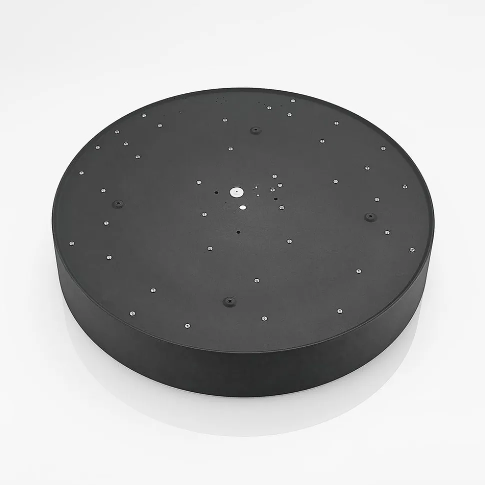 Arcchio LED-loftlampe Noabelle, Ø 60 cm, sort, metal