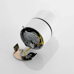 Arcchio LED-loftspot Rotari, hvid, 1 lyskilde, 681lm