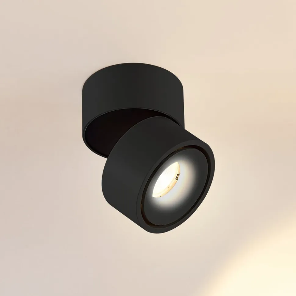 Arcchio LED-loftspot Rotari, 2150lm, 1 lyskilde, sort
