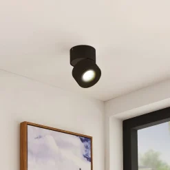 Arcchio LED-loftspot Rotari, 2150lm, 1 lyskilde, sort