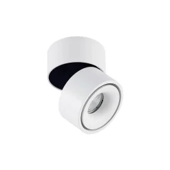Arcchio LED-loftspot Rotari, hvid, 1 lyskilde, 946lm