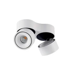 Arcchio LED-loftspot Rotari, hvid, 2 lyskilder, 2270lm