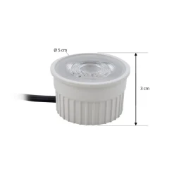 Arcchio LED-modul, GU10, 4,9 W, 380 lm, hvid, 2700 K, dæmpbar
