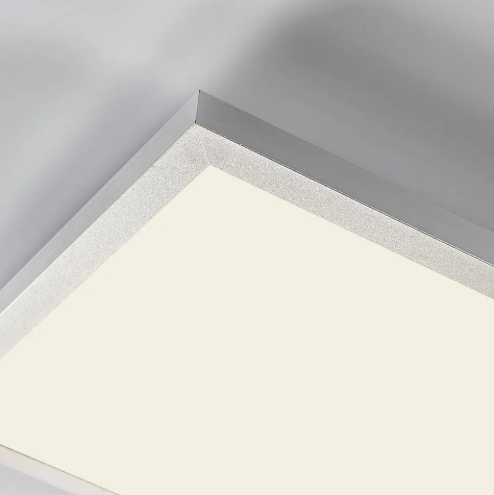 Arcchio LED-panel Arthur, 120 x 30 cm, sølv, 4000 K