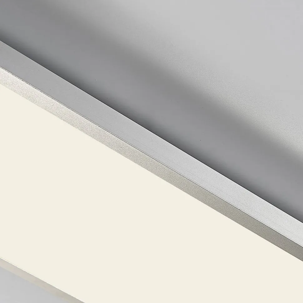 Arcchio LED-panel Arthur, 120 x 30 cm, sølv, 4000 K