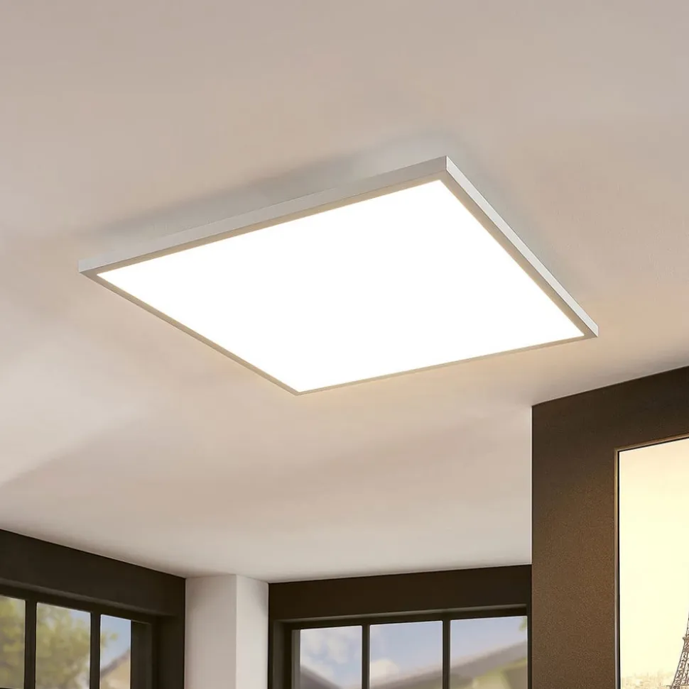 Arcchio LED-panel Brenda, 60 cx 60 cm, CCT, fjernbetjening