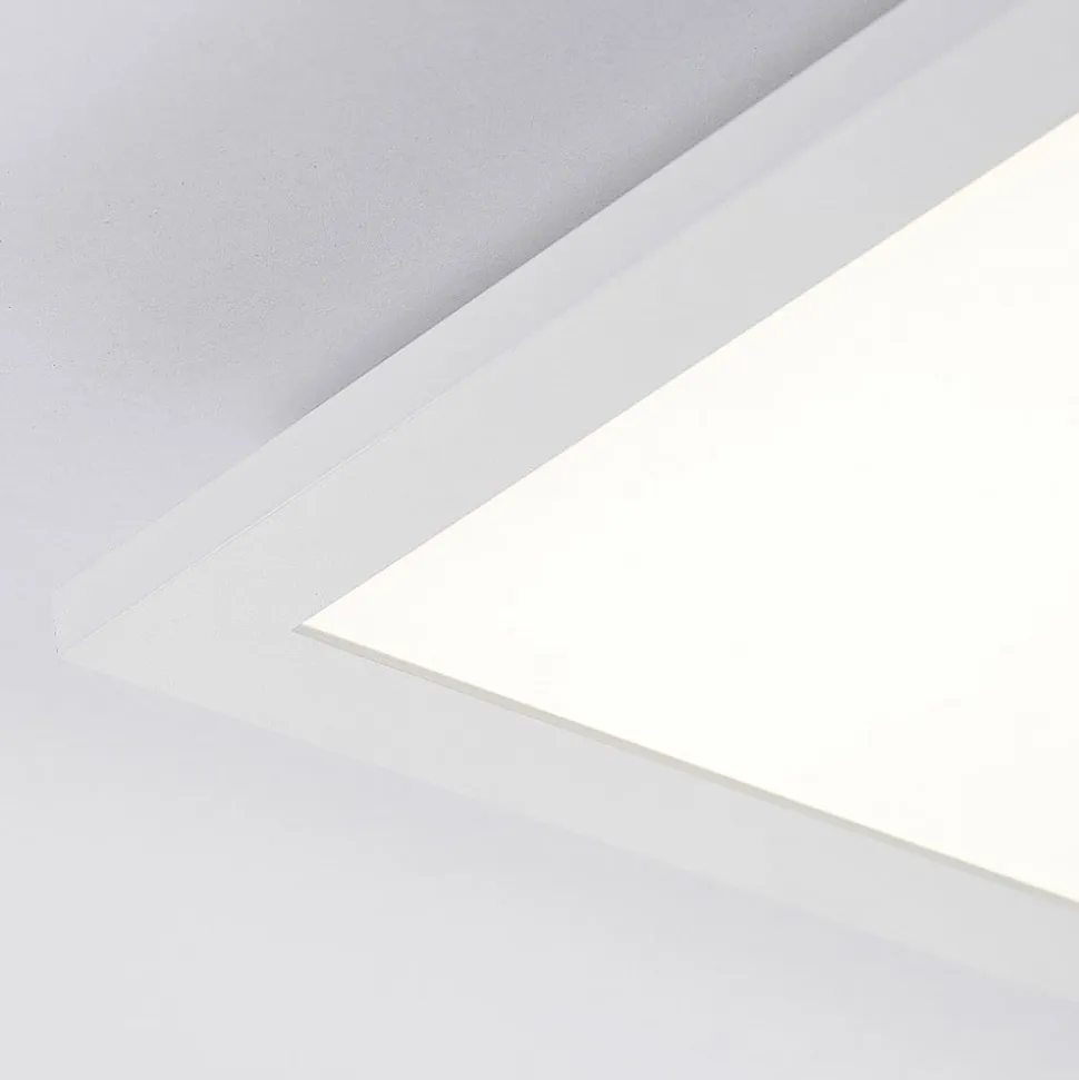 Arcchio LED-panel, CCT Lysander, 39 cm, hvid, aluminium