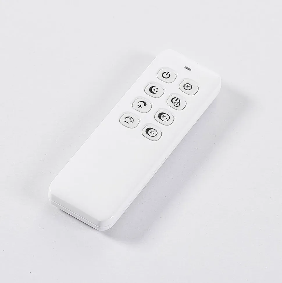 Arcchio LED-panel, CCT Lysander, 39 cm, hvid, aluminium