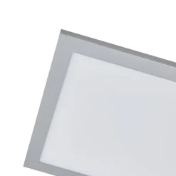 Arcchio LED-panel Lyndra, 80 cm, sølv, aluminium, dæmpbar, CCT