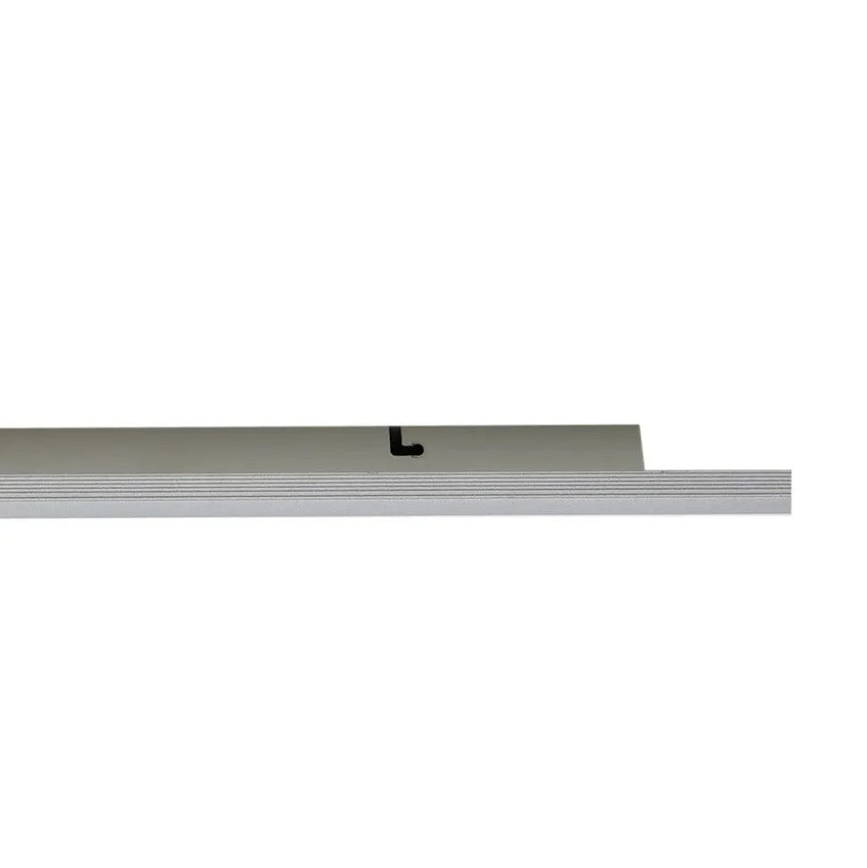 Arcchio LED-panel Lyndra, 80 cm, sølv, aluminium, dæmpbar, CCT