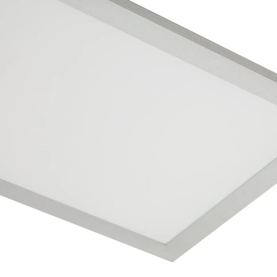 Arcchio LED-panel Lyndra, 120 cm, sølv, aluminium, dæmpbar, CCT