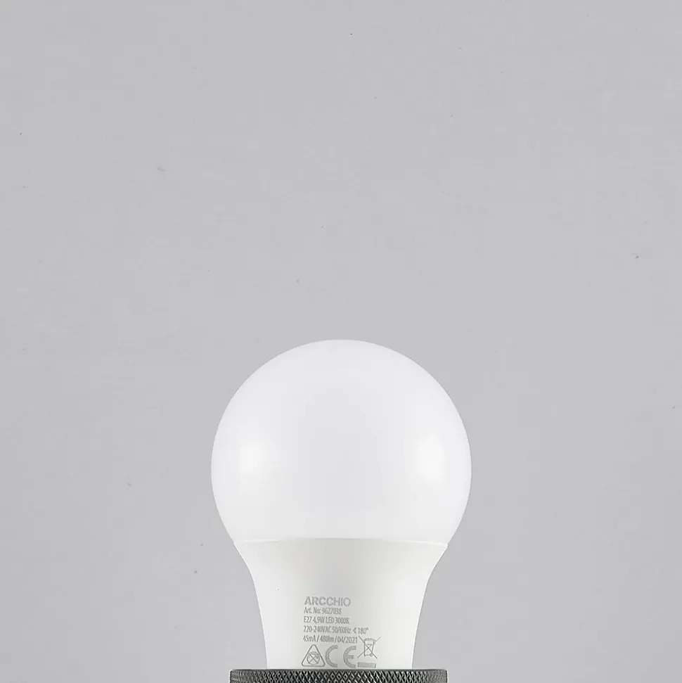 Arcchio LED-pære E27 A60 4,9W opal 3.000K 480 lm