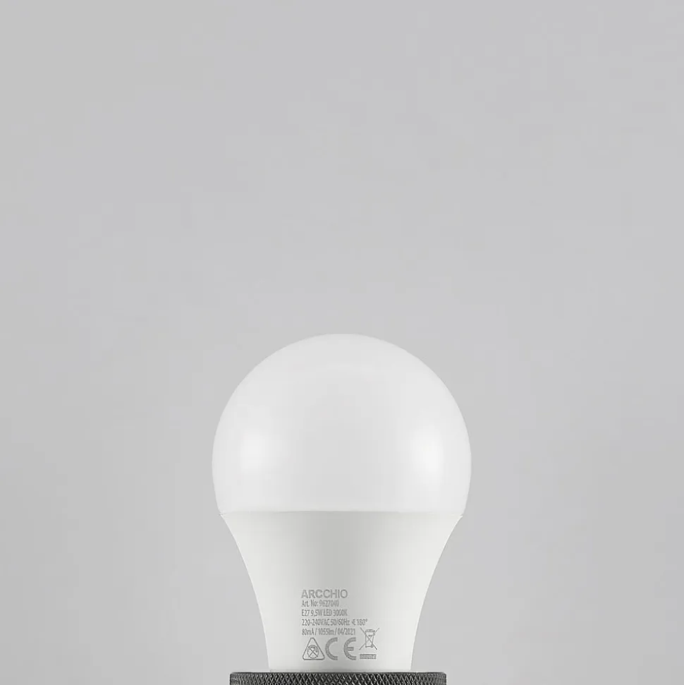 Arcchio LED-pære E27 A60 9,5W opal 3.000K 1055lm