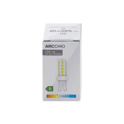 Arcchio LED-pære, G9, 2,6W, klar, 2.700 K