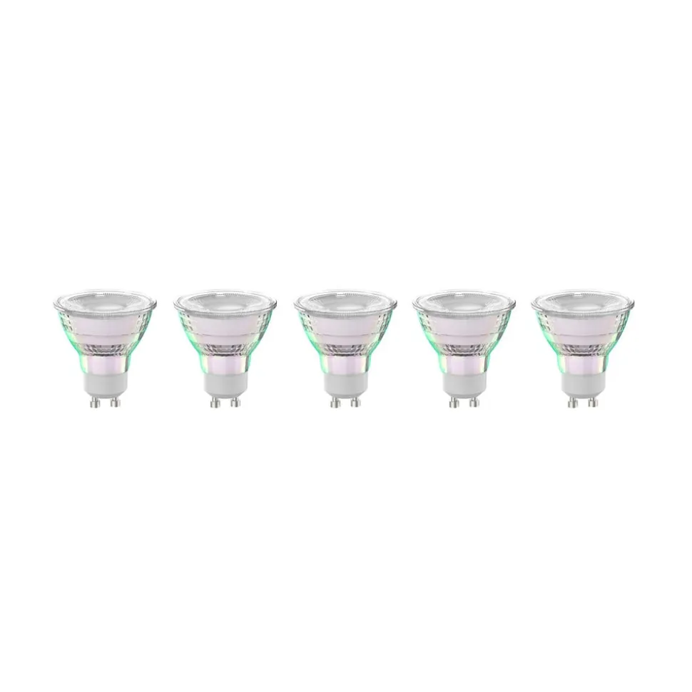 Arcchio LED-pære GU10 2,5W 6500K 450lm glas sæt med 5 stk