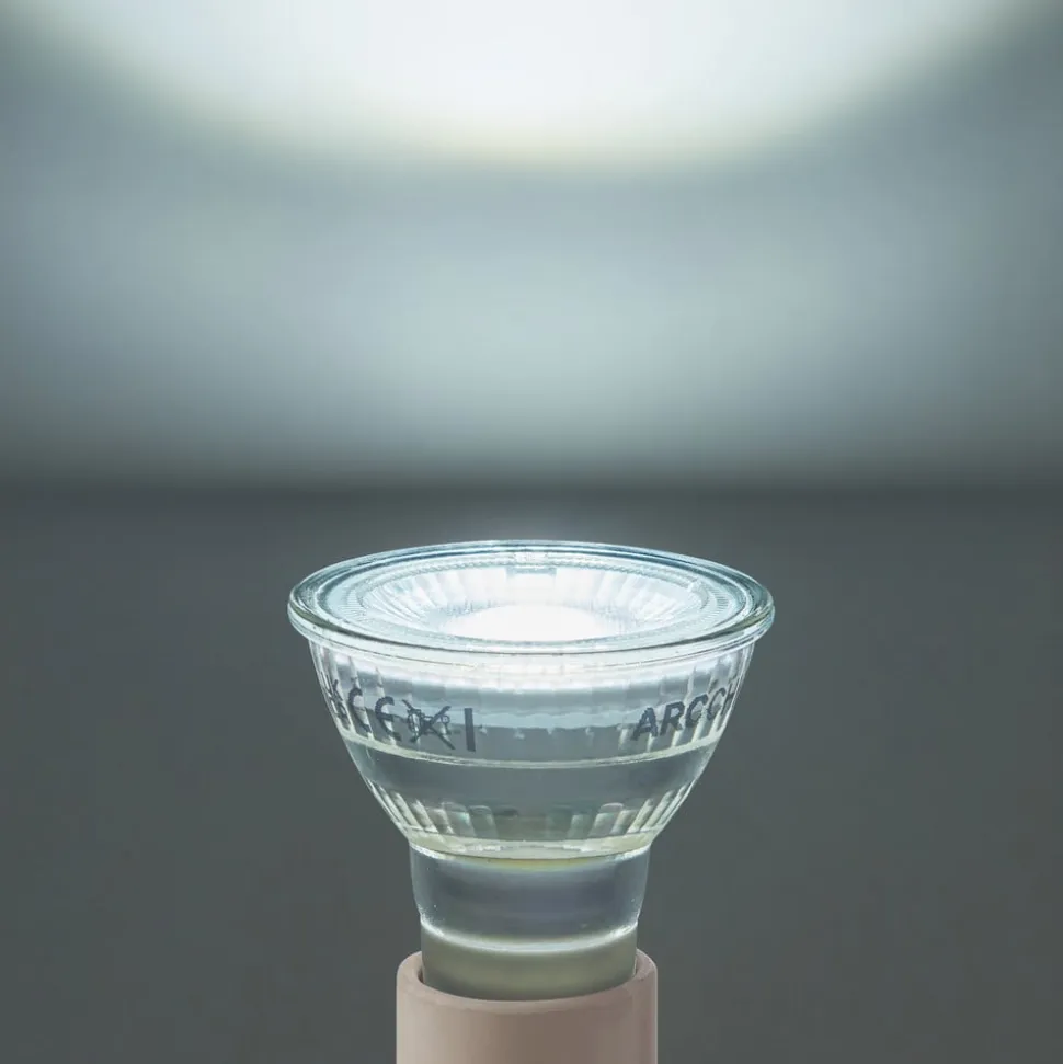 Arcchio LED-pære GU10 2,5W 6500K 450lm glas sæt med 5 stk