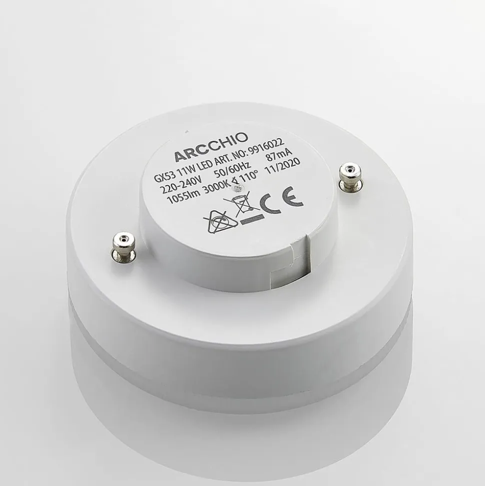 Arcchio LED-pære GX53 10 W 3.000 K, 2 stk
