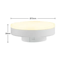 Arcchio LED-pære GX53 7W 3.000K sæt med 2 stk