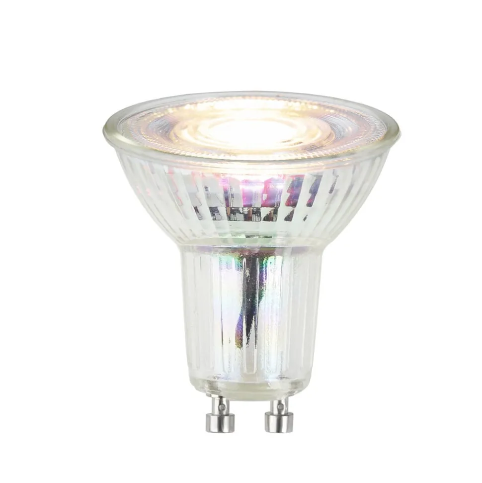 Arcchio LED-reflektorpære, GU10, 3W, klar, 3.000K