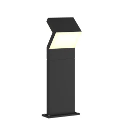 Arcchio LED-sokkellampe Havin, antracit, metal, 60 cm