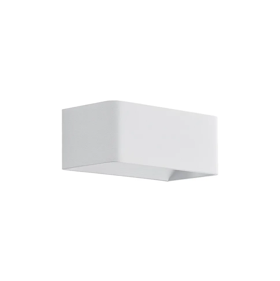 Arcchio LED-væglampe Karam, 20 cm, hvid, metal, op/ned