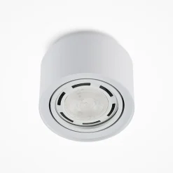 Arcchio loftlampe Walisa, Ø 15 cm, hvid, metal, GU10
