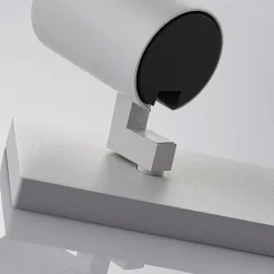 Arcchio loftspot Iavo, 30 cm, hvid, 2 lyskilder, metal