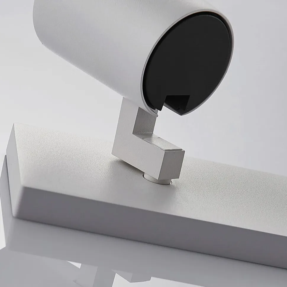Arcchio loftspot Iavo, 30 cm, hvid, 2 lyskilder, metal