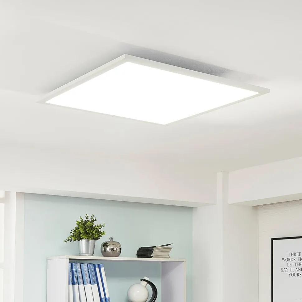 Arcchio Lysander LED-panel, CCT, 62 cm, hvid
