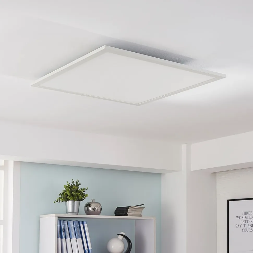 Arcchio Lysander LED-panel, CCT, 62 cm, hvid