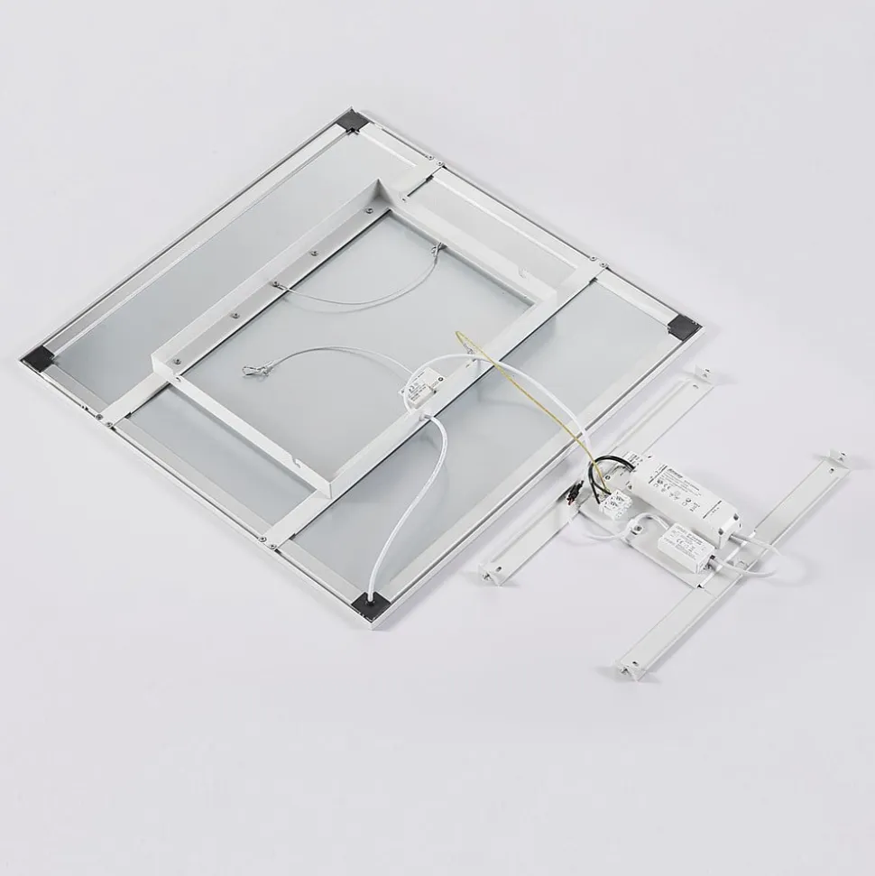 Arcchio Lysander LED-panel, CCT, 62 cm, hvid
