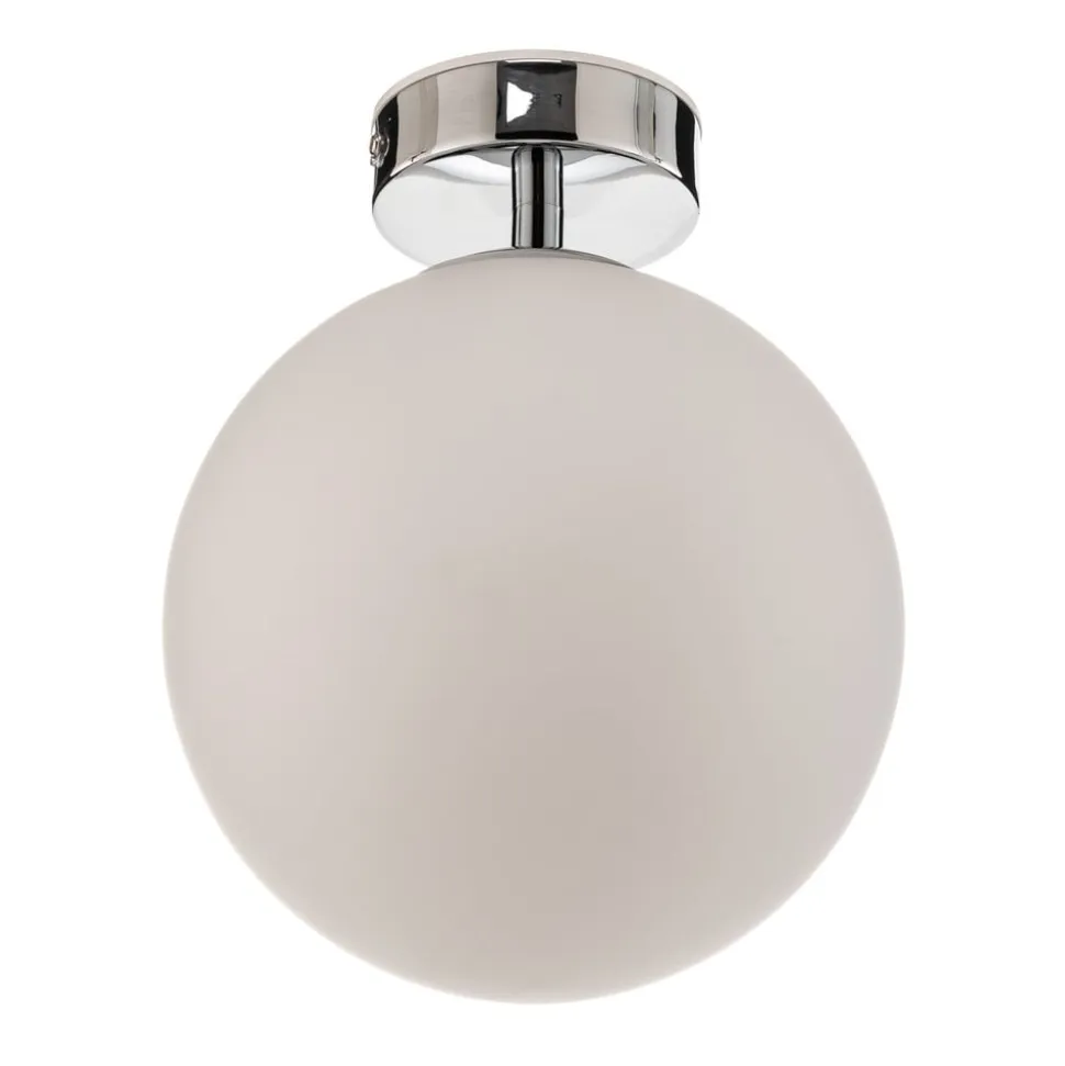Arcchio Maviris LED-loftlampe til badeværelset, kugle, 18 cm