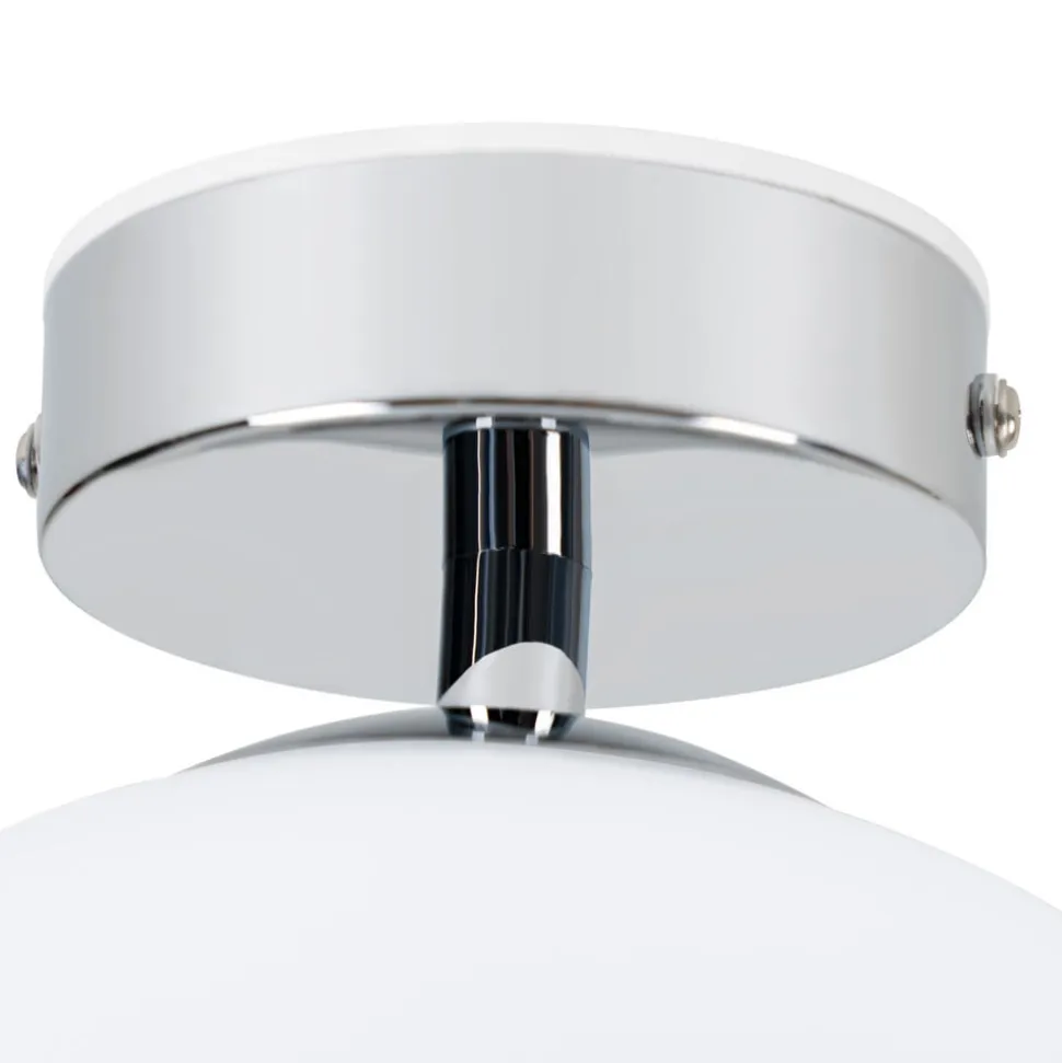 Arcchio Maviris LED-loftlampe til badeværelset, kugle, 12 cm
