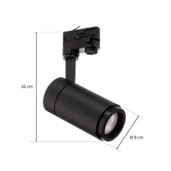 Arcchio Nanna LED track spot sort 4000K 21W