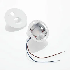 Arcchio Neru LED indbygningslampe, rund, hvid