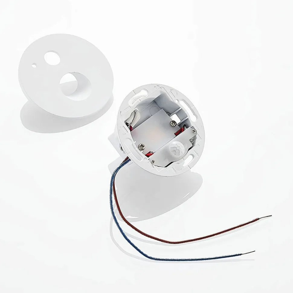 Arcchio Neru LED indbygningslampe, rund, hvid