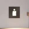 Arcchio Neru LED-lampe sensor kantet sort