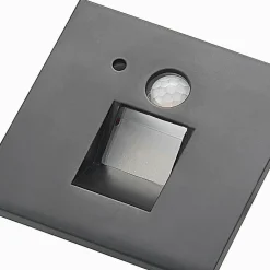 Arcchio Neru LED-lampe sensor kantet sort