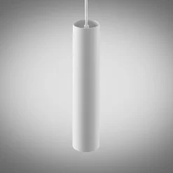 Arcchio pendellampe Ejona, højde 27 cm, hvid, aluminium