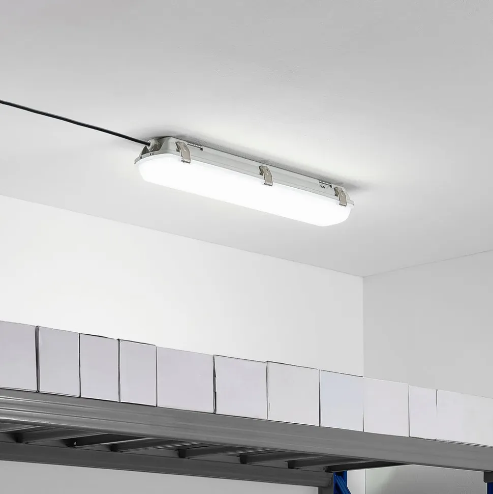 Arcchio Rao LED-vådrumslampe, længde 61,8 cm, sæt med 2 stk