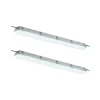 Arcchio Rao LED-vådrumslampe, længde 121,5 cm, sæt med 2 stk