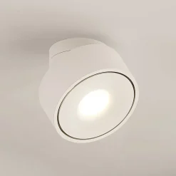 Arcchio Rotari LED-loftlampe, hvid, drejelig, metal