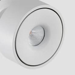 Arcchio Rotari LED-loftlampe, hvid, drejelig, metal