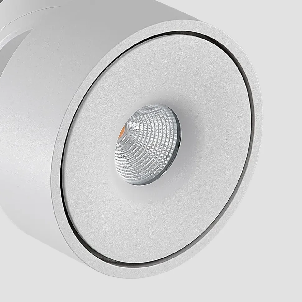 Arcchio Rotari LED-loftlampe, hvid, drejelig, metal