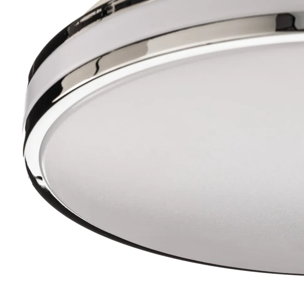 Arcchio Sinovu LED-loftlampe til badeværelset, krom, 34 cm