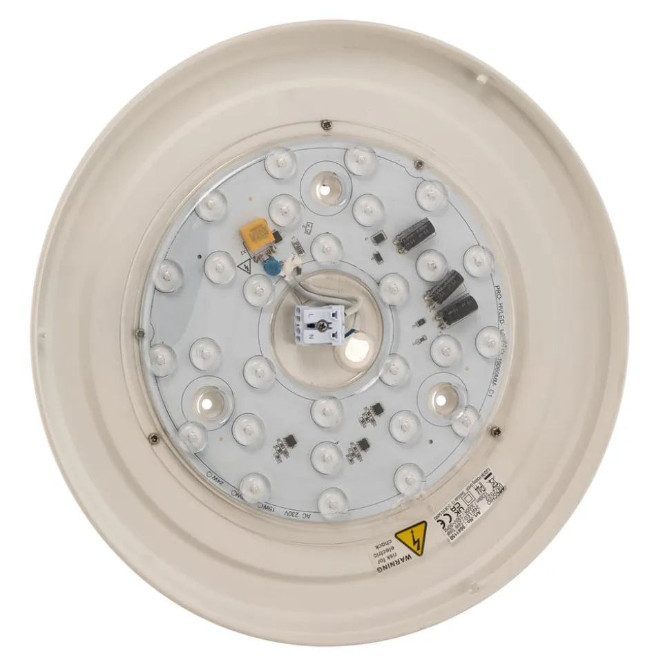 Arcchio Sinovu LED-loftlampe til badeværelset, krom, 34 cm