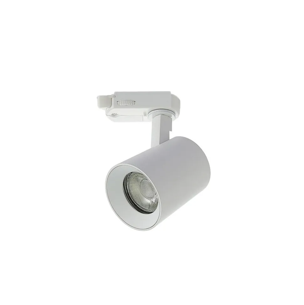 Arcchio skinnespot Iavo, hvid, 13 cm, 3-faset, GU10