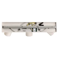 Arcchio spotlight Brinja, hvid, kantet, Ø 7 cm, 3 lyskilder, GU10
