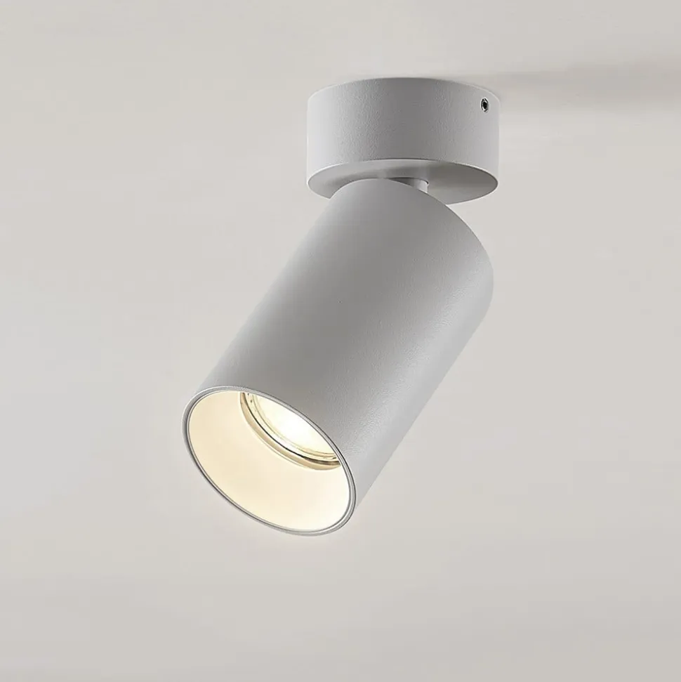 Arcchio spotlight Brinja, sæt med 4, hvid, rund, Ø 6 cm, GU10
